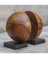 Teak And Noir Bookends Set of 2