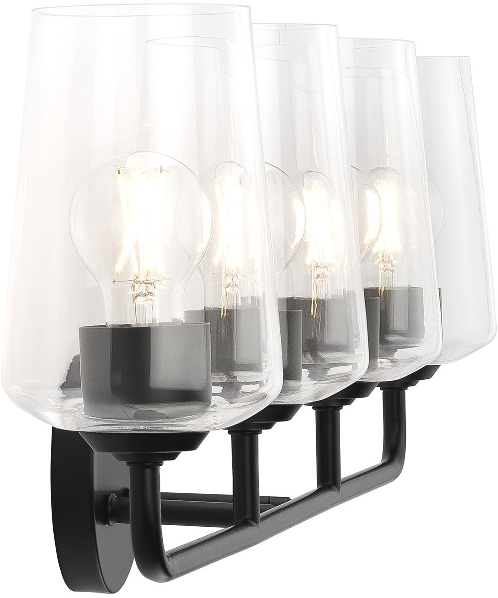 Celino 4-Light Bath & Vanity Black