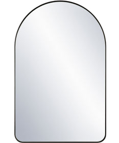 22x34" Wall Mirror in Satin Black