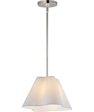 Saxon 14 inch Pendant Polished Nickel