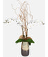 Earthbound Orchid With Vase