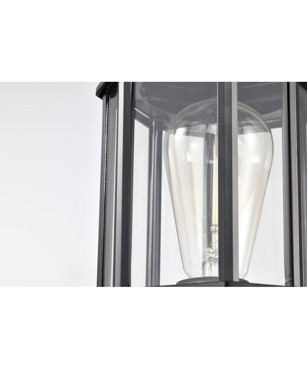 Hopkins 1-Light Outdoor Matte Black