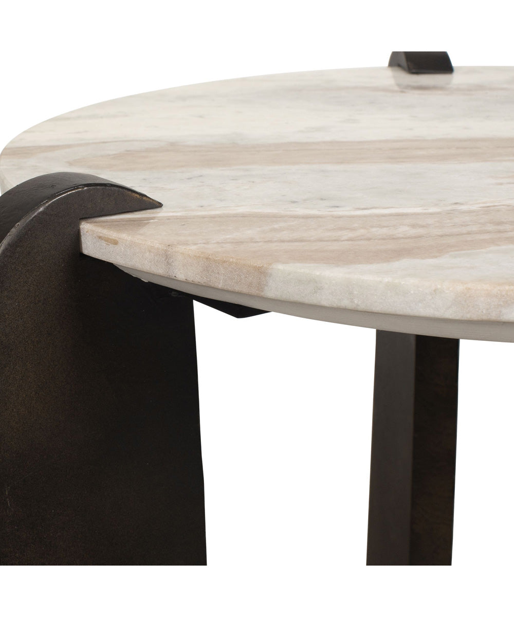 Talud Modern Marble Side Table