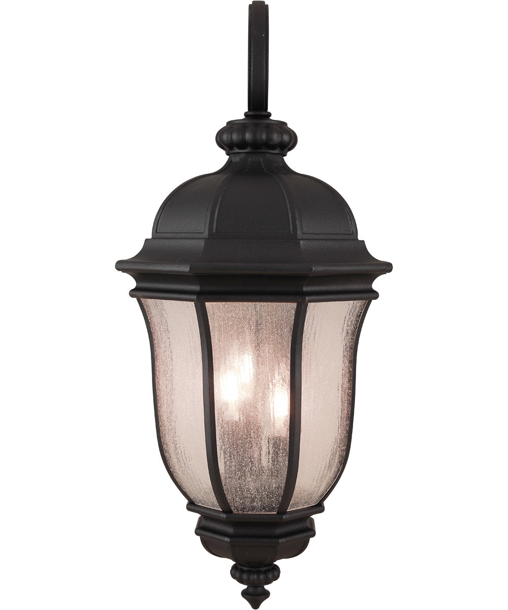 Harper 3-Light Outdoor Lighting Textured Black