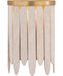 Marimba Wall Sconce Weathered White