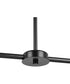 Arya 8-Light Linear Chandelier Matte Black