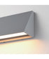 Pathfinder Wide LED Wall Sconce - 5CCT Silver