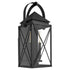 Mystic 2-light Outdoor Wall Lantern Matte Black
