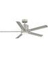 Vail 52" LED Smart Fan Brushed Nickel