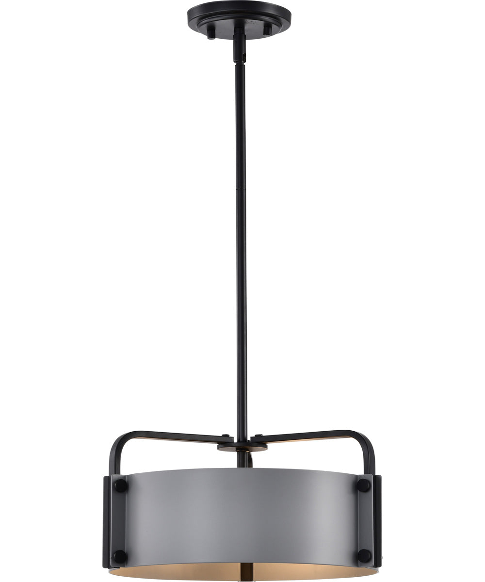 Altos 3-Light Pendant Matte Gray