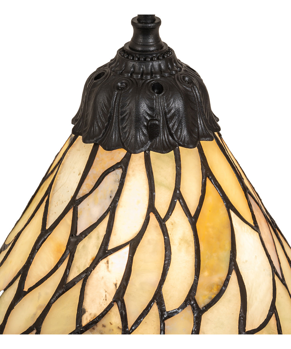 8" Wide Willow Jadestone Mini Pendant Light