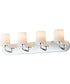 Durham 4-Light Strip Bath Vanity Polished Chrome