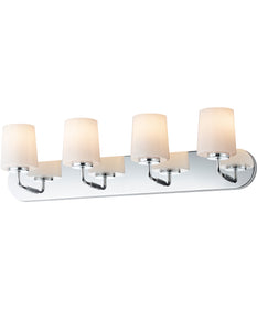 Durham 4-Light Strip Bath Vanity Polished Chrome