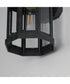 Wright 1-Light Outdoor Small Wall Sconce Black Patina