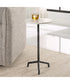 Puritan White Marble Drink Table