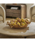 Golden Crest Ruffle Indoor-Outdoor Bowl
