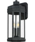 Wright 3-Light Outdoor Wall Sconce Black Patina