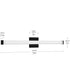 Phase 6.1 36 in. 5CCT Integrated LED Linear Vanity Light Black