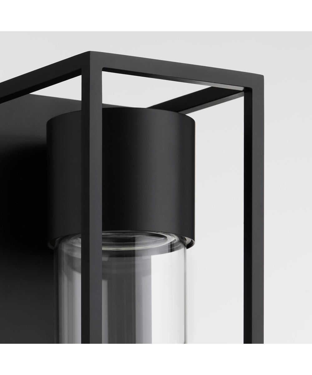 Delgado Outdoor Wall Lantern Wall Mount Light Fixture Matte Black