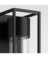 Delgado Outdoor Wall Lantern Wall Mount Light Fixture Matte Black