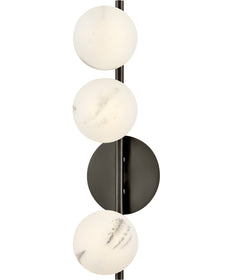 Selene 3-Light Large Three Light Sconce in Black Oxide