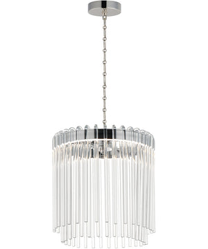 Jolie 11 inch LED Pendant Polished Nickel