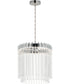 Jolie 11 inch LED Pendant Polished Nickel