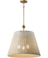 Baja 24 inch Single Pendant Natural Aged Brass