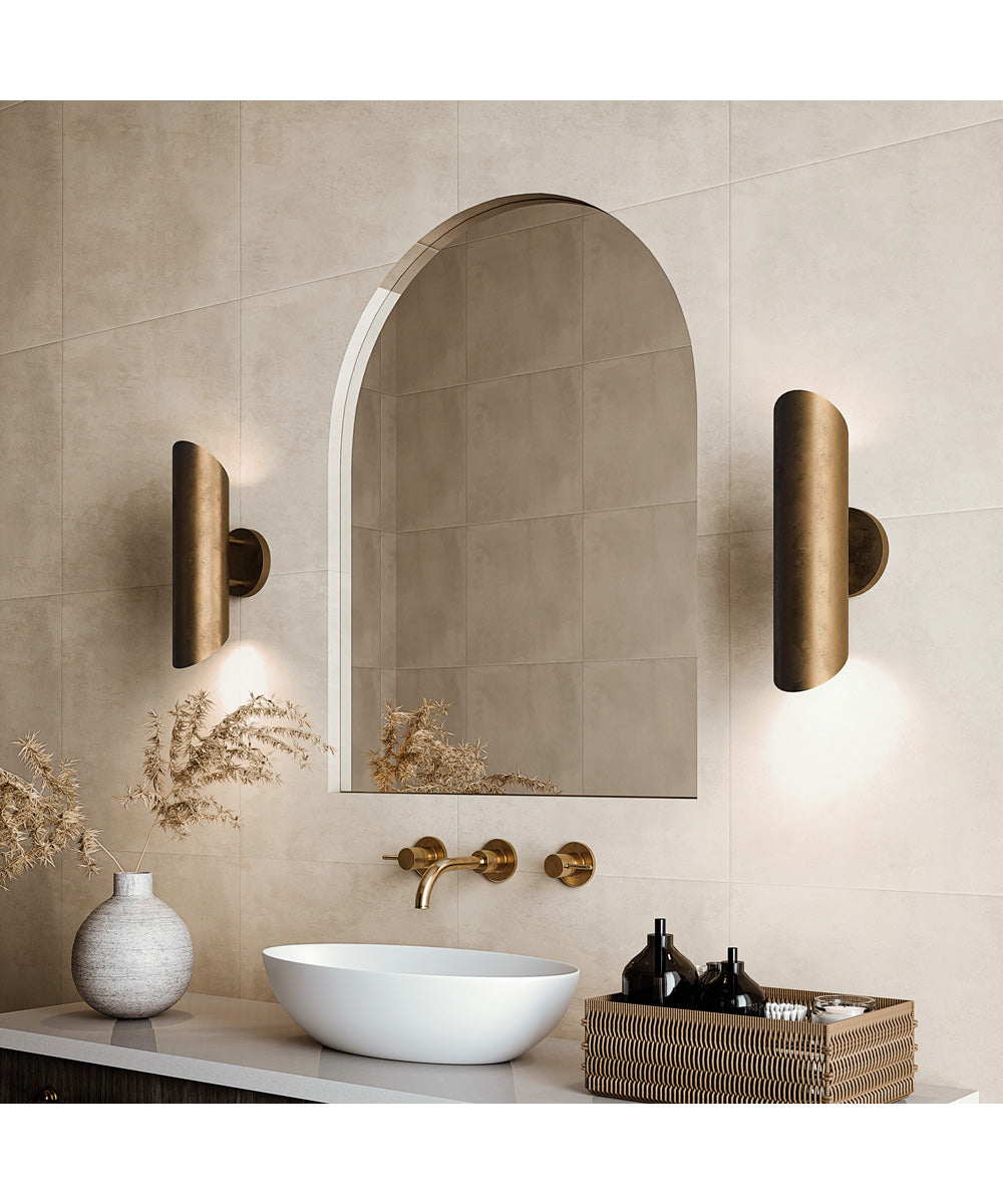 Casa 2-Light Sconce Oxidized Brass