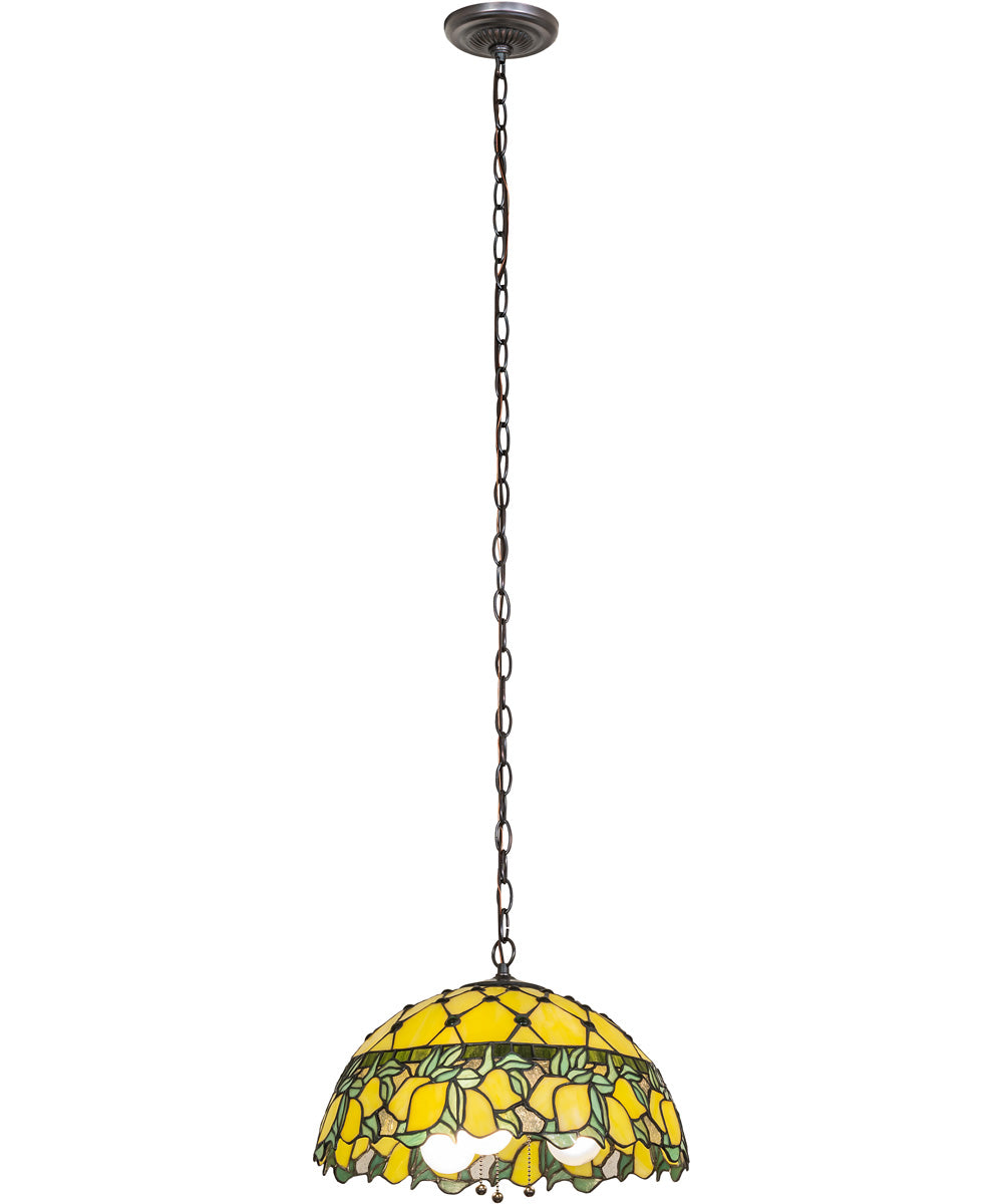 16" Wide Lemons Pendant