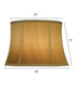 13x16x11 Tan Silk Shantung Modified Bell Softback Lampshade
