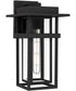 Morgan 1-light Outdoor Wall Light Earth Black