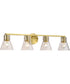Gianna 4-Light Vanity & Wall Vintage Brass