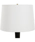 Brielle Polished Black Table Lamp