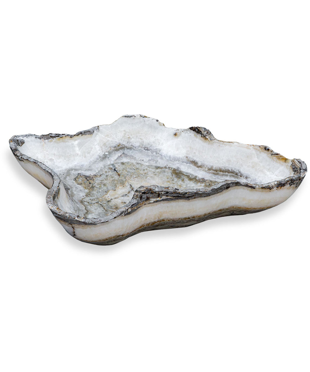 Lunara Indoor-Outdoor Stone Bowl