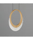 Lyra 1-Light LED Pendant Gold