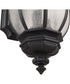 Harper 3-Light Outdoor Lighting Textured Black
