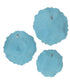 Ocean Gems Blue Wall Decor Set of 3