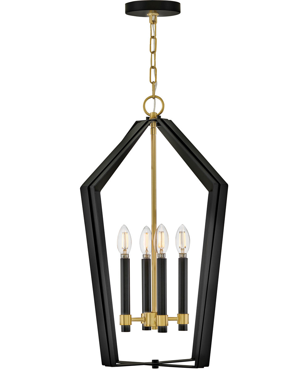 Sammi 4-Light Large Pendant in Black