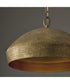 Savari 1-Light Pendant Artisan Gold