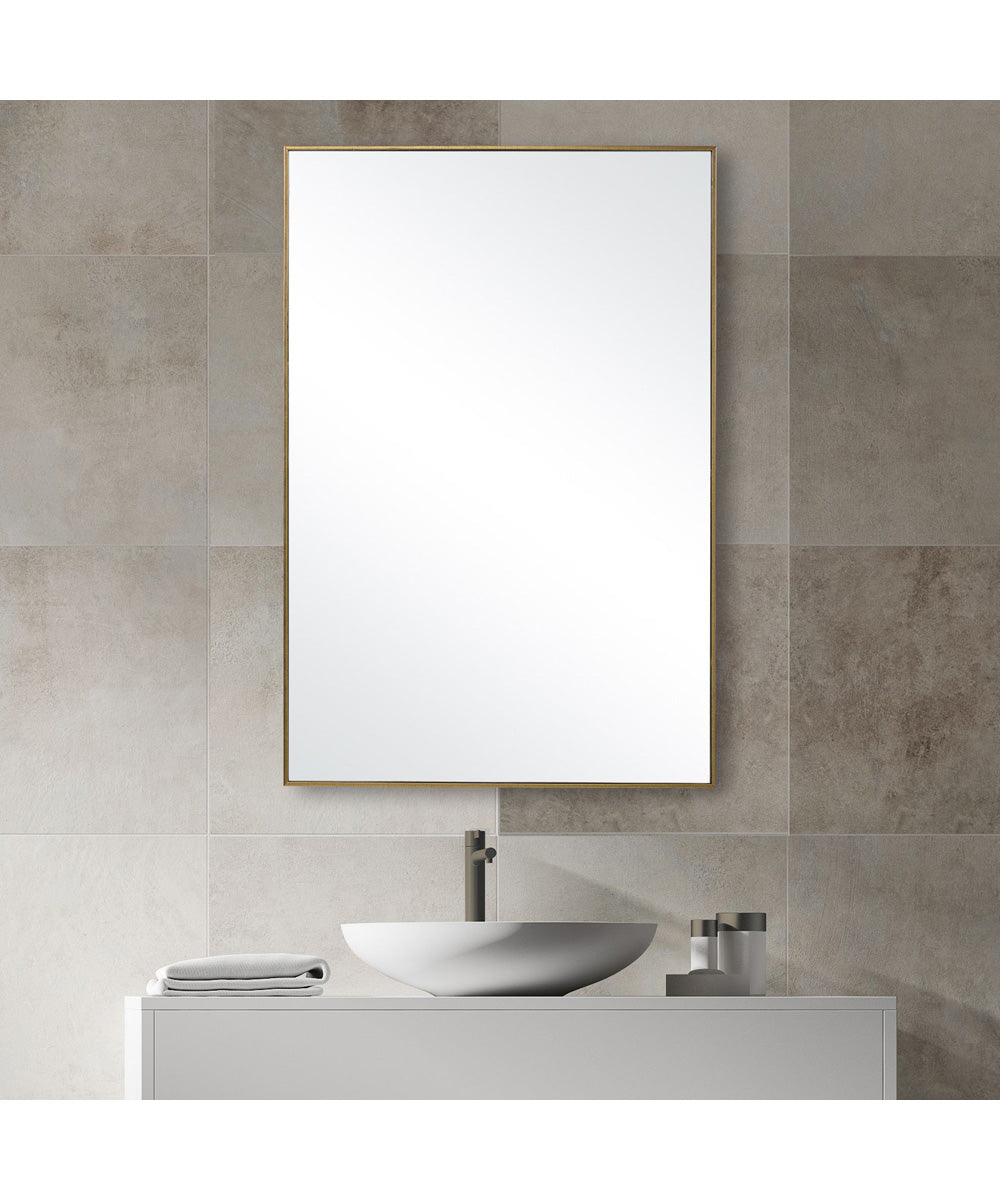 21x31" Wall Mirror with Gold Finish