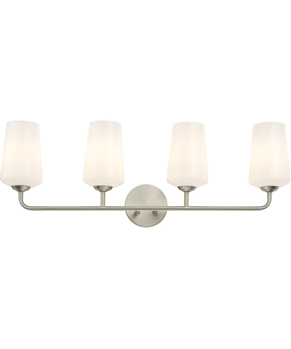 Celino 4-Light Bath & Vanity Brushed Nickel