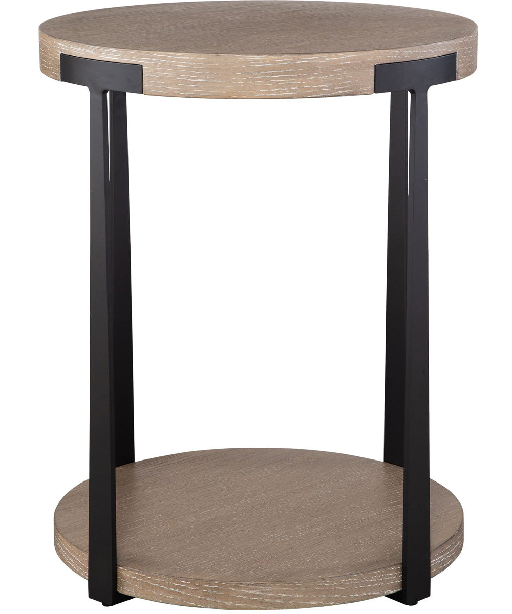 Palisade Natural Round Side Table