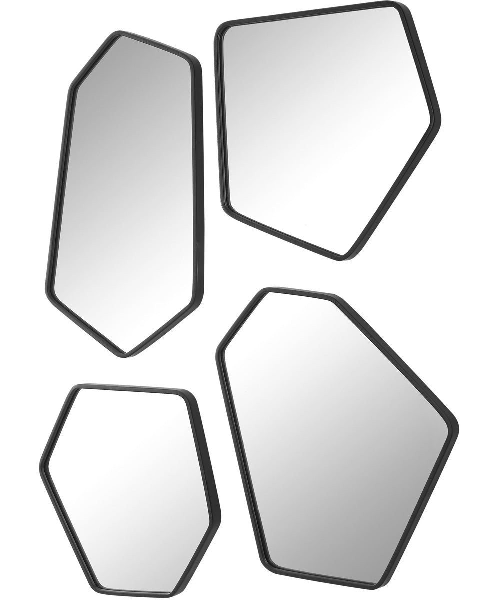 Linneah Black Mirrors, Set of 4