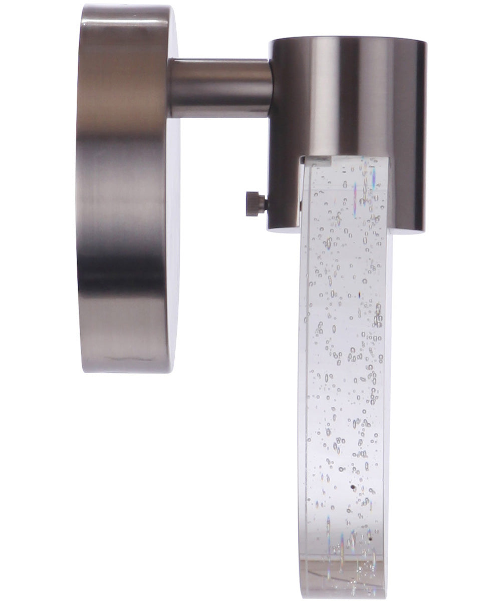 Glisten 1-Light Lighting Brushed Polished Nickel