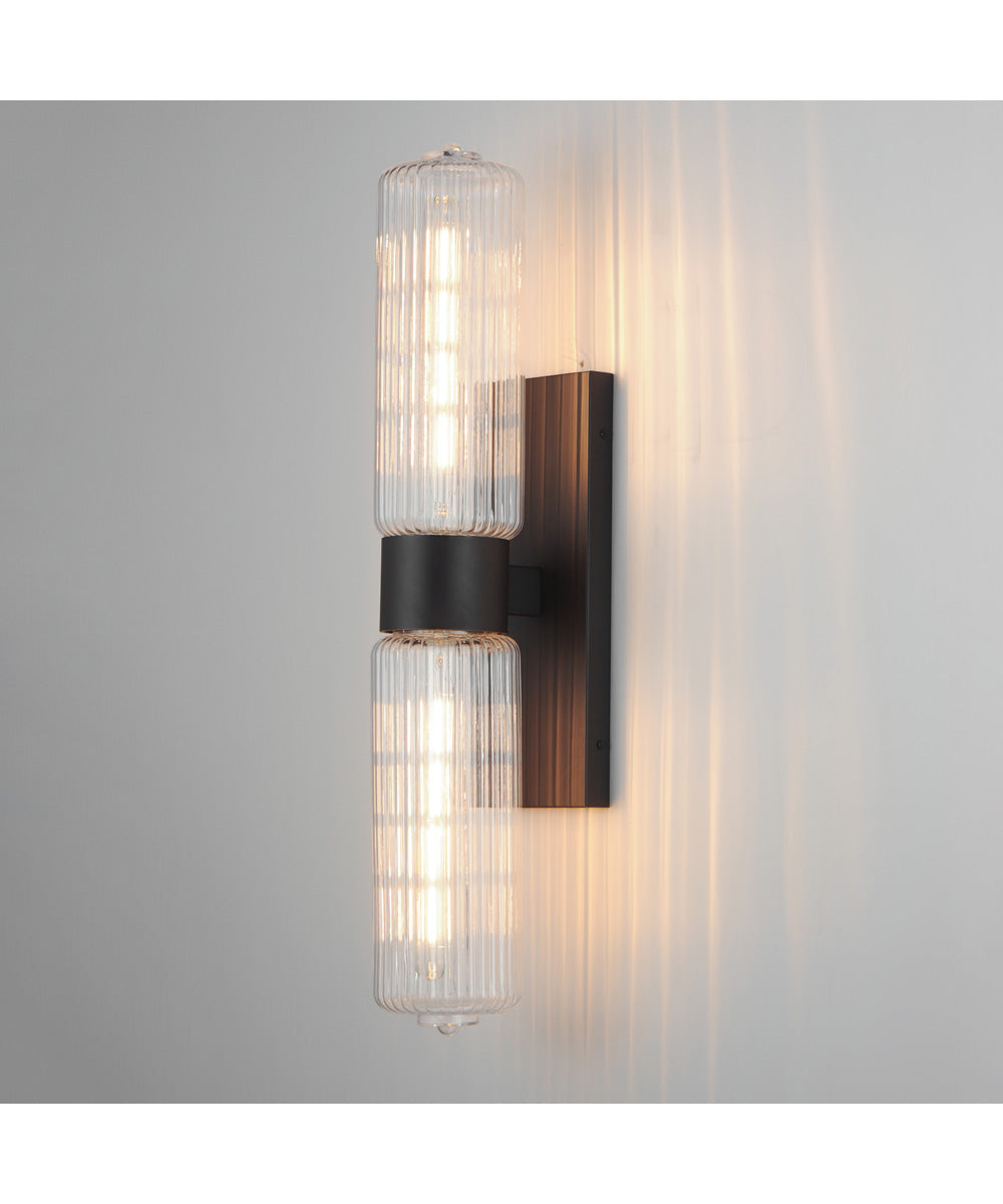Kasbah 2-Light Wall Sconce Oil Rubbed Bronze