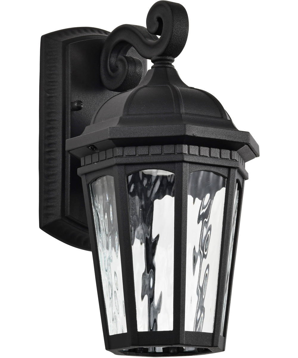 East River 1-Light Outdoor Matte Black