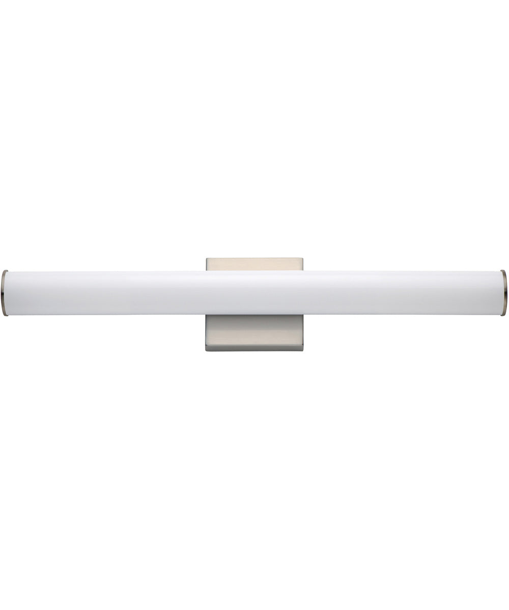 Rail 24 inch LED Bath Vanity 5CCT Satin Nickel
