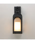 Marrakech 1-Light Wall Sconce Medium Black