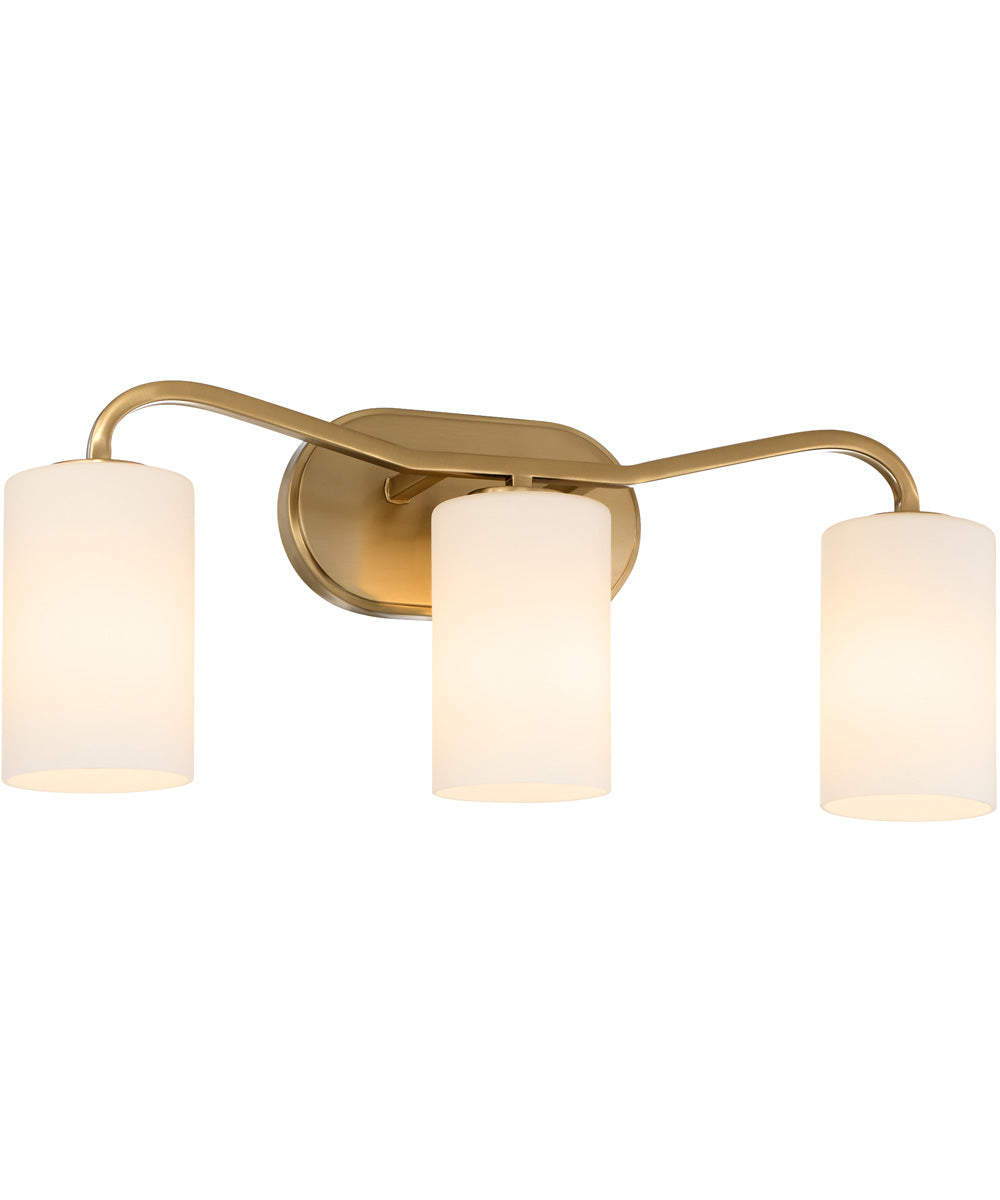 Rutherford 3-light Bath Vanity Light Brushed Brass